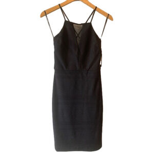 New! Guess Black Aztec Design Bodycon Dress Size 2